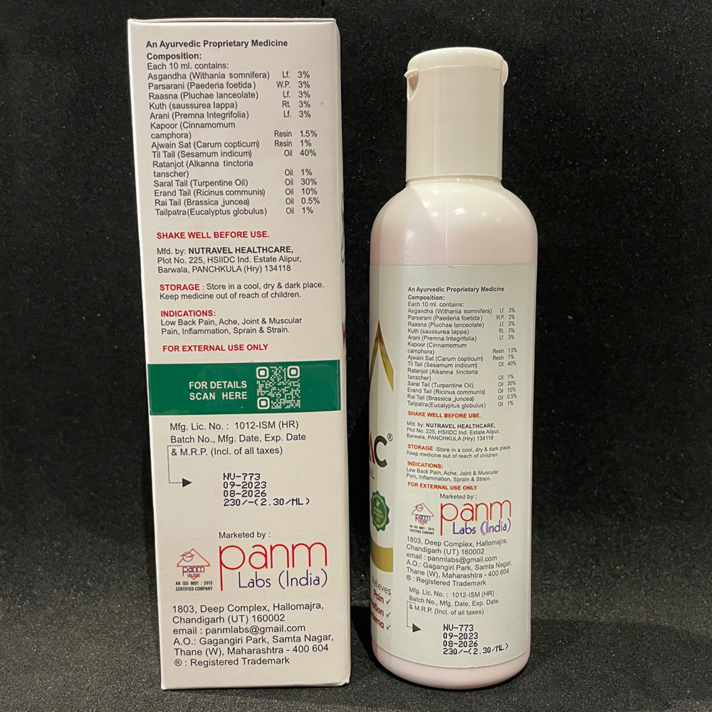 Woonac Ayurvedic Oil (100ml) x 2 with Massager - Image 10