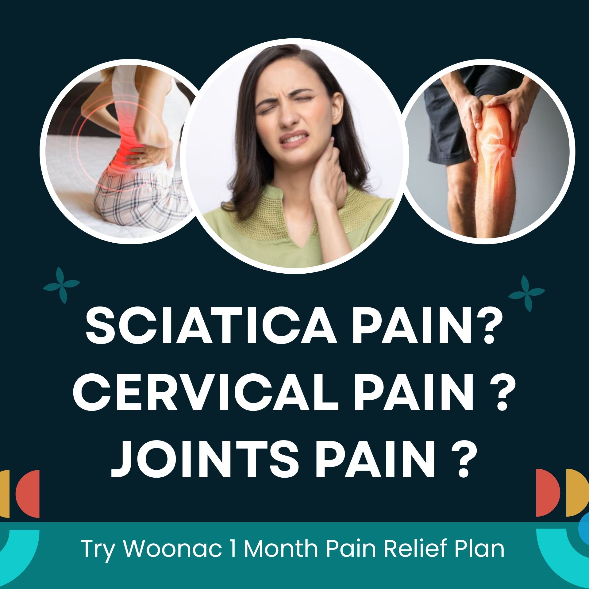 Woonac 1 Month Pain Relief Plan